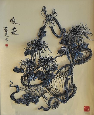 蕪湖鐵畫藝術在環境設施中的應用研究